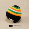 Black/Rainbow Knit Korean Style