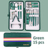 15pcs set-Green