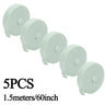 5PCS Round-Green