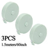 3PCS Round-Green